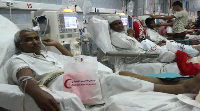 الهلال الإماراتي ينفذ مشروع إفطار صائم في مستشفى الثورة بتعز 