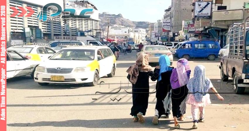 انتشار غير مسبوق للاطفال المتسولين في عدن
