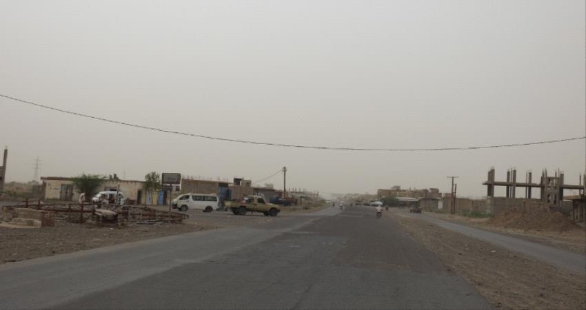 مليشيا #الحـوثي تقصف محطة مشتقات نفطية في مديرية حيس بالحديدة