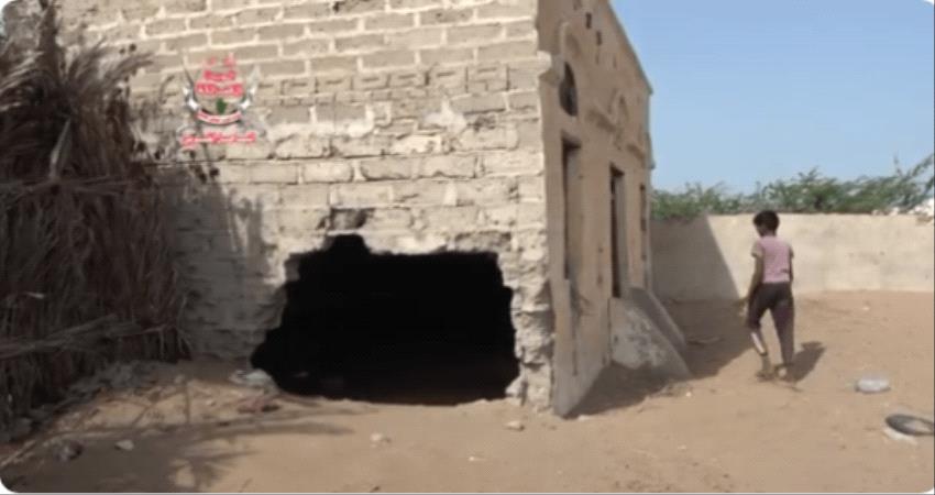 مليشيات #الحـوثي تقصف مسجداً وتستهدف منازل المواطنين في الدريهمي 