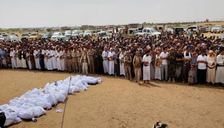 الحوثيون يشيعون ثمانية جثامين من قياداتهم الميدانية في صنعاء 