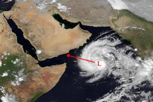 تحذيرات حول حدوث إعصار كبير في اليمن قد يصل إلى مصر 
