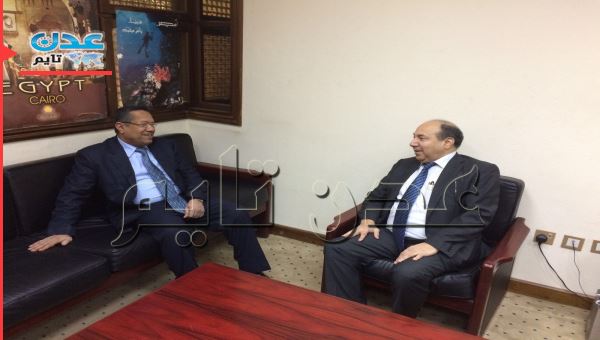 السفير المصري يجدد موقف بلاده الداعم لأستعادة الدولة