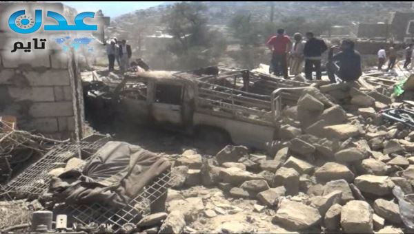 الحوثيون يقصفون قرى حيفان عشوائيٱ وتفاقم الوضع الانساني بتعز