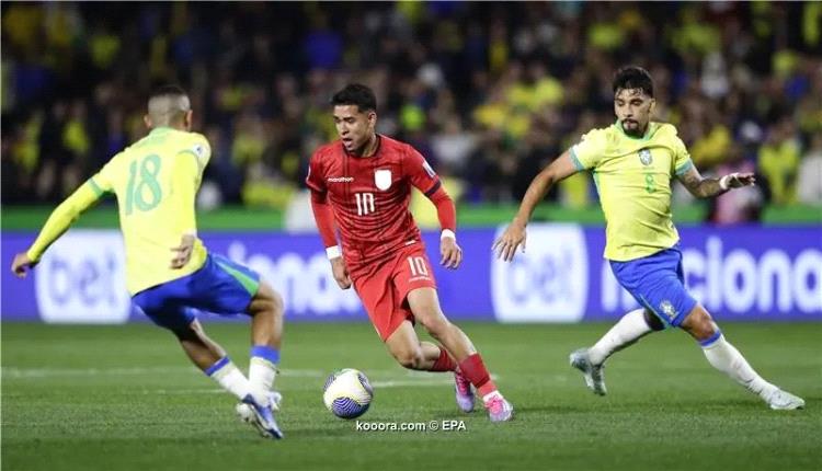 رودريجو يقود البرازيل للفوز على الإكوادور