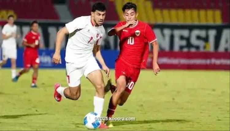 منتخب شباب الأردن يتغلب على إندونيسيا
