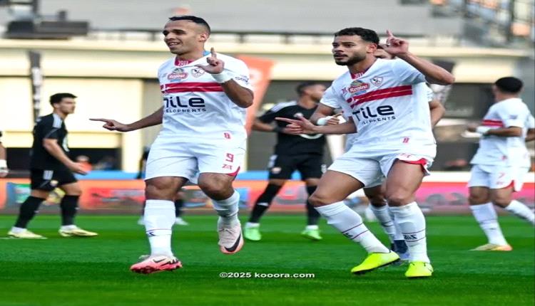 الزمالك يسحق الجونة ويشعل صراع الصدارة في الدوري المصري