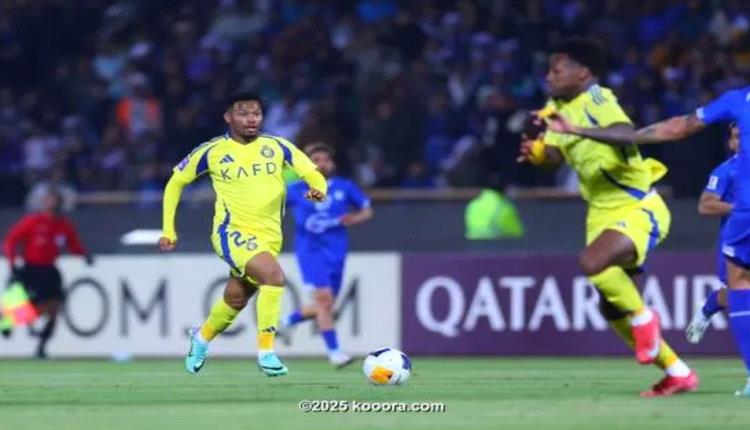 النصر يهدر الفرص ويتعادل مع الاستقلال